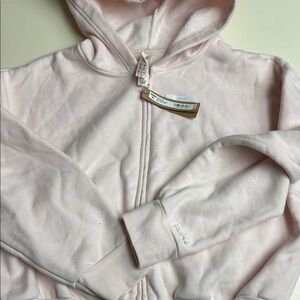 SKIMS Barely Pink Shrunken Hoodie 2X